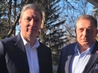 STARI PLANOVI, NOVE AMBALAŽE: O kakvoj 'ulozi srpskog naroda' Vučić i Dodik razgovaraju?