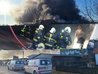 DRAMA U BRČKOM: Veliki požar zahvatio fabriku namještaja, ima povrijeđenih