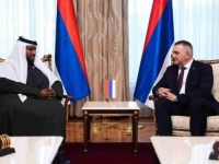 GLAVNI SAVEZNIK IZRAELA NA BLISKOM ISTOKU: Minić razgovarao je predstavnikom Ujedinjenih Arapskih Emirata o organizaciji poslovnog foruma u Banjoj Luci