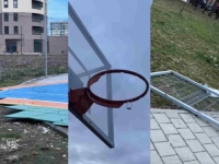 OVO JE ZA ZATVORA: Devastirano igralište koje je Nurkić donirao Tuzli