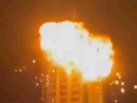 IRAN UZVRAĆA UDARAC KAO NIKADA RANIJE: Pprocurio nevjerovatan snimak, direktno pogođen neboder u Bahreinu (VIDEO)