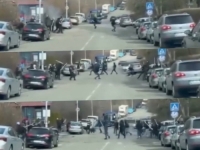 BEOGRAD POD OPSADOM: Tučnjava huligana pred derbi Zvezde i Partizana (VIDEO)