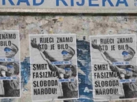 U RIJECI ZNAJU ŠTA JE BILO: Uoči Thompsonovog koncerta osvanuli plakati - 'Smrt fašizmu, sloboda narodu!'