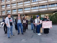 SLAB ODZIV U ZENICI: Drugi skup podrške pod nazivom 'Mladi Zenice za mlade Sarajeva'