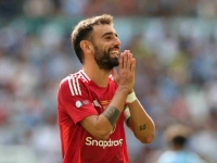 KAPITEN MANCHESTER UNITEDA SVE PRATI: Pogledajte kako je Bruno Fernandes čestitao igraču Sarajeva na golu protiv Posušja (FOTO)