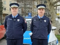 HEROJI NA DJELU: Policajci Stojan i Saša spriječili samoubistvo mlađe žene