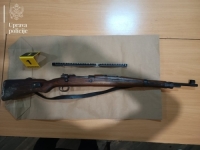 IZVRŠILI PRETRES STANA: Uhapšen zbog držanja puške u ilegalnom posjedu