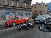 SAOBRAĆAJNA NESREĆA NA SKENDERIJI: Povrijeđen motociklista