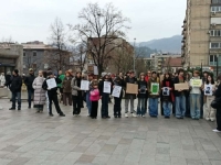 ZENICA PODRŽALA PROTESTE U SARAJEVU: 'Mladi Zenice za mlade Sarajeva'