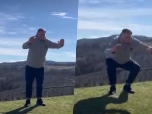 OSTAVIO SE MIKROFONA: Dodik objavio urenbesan video, kaže da nikad nije bio u boljoj formi (VIDEO)