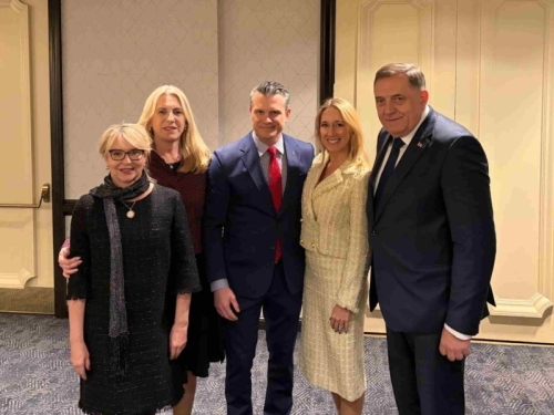 NAJUŽI KRUG TRUMPOVIH LJUDI: Dodik se u Washingtonu susreo sa američkim ministrom odbrane Peteom Hegsethom