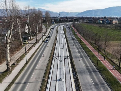 TRAMVAJSKA PRUGA ILIDŽA-HRASNICA: Radovi ulaze u završnu fazu, završetak planiran na ljeto