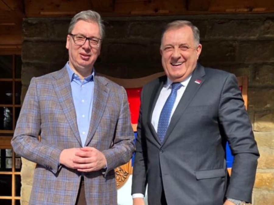 DODIK S VUČIĆEM O IZBORIMA I POSJETI SAD-u: 'Zajedno čuvamo mir i  budućnost' | Slobodna Bosna