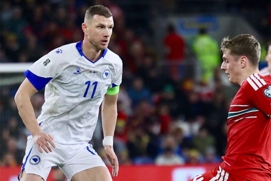 UŽIVO / POLUFINALE BARAŽA ZA SVJETSKO PRVENSTVO U NOGOMETU: GOOOOOL - Edin Džeko za 1:1