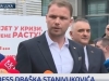 SAMO SE POJAVIO?: Savo Minić na press Konferenciji Draška Stanivukovića (VIDEO)