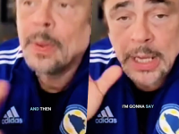 HOLIVUDSKA ZVIJEZDA ODUŠEVILA SVE: Tokom gostovanja u jednom podcastu nosio trenerku reprezentacije BiH (VIDEO)