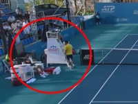 PUKAO, NAČISTO: Damir Džumhur se verbano sukobio s protivnikom, sutkinja ga pokušala smiriti...