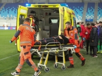 PREKINUTA UTAKMICA NA OPUS ARENI: Hitna pomoć došla po gostujućeg selektora koji se srušio