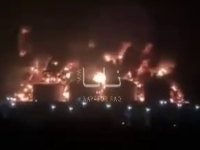 SVE GORI NA BLISKOM ISTOKU: Ogroman požar - plamenovi su zahvatili rezervoare goriva u luci Salalah, Trump vuče očajničke poteze (VIDEO)