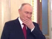 PUTIN PREKINUO GOVOR ZBOG KAŠLJA, POČELA NAGAĐANJA: Oglasio se Kremlj (VIDEO)