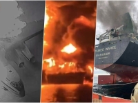 ZASTRAŠUJUĆE SNIMKE S BLISKOG ISTOKA: Gore brodovi u Perzijskom zaljevu, haos u Izraelu nakon novih iranskih napada, Amerikanci izveli masovni napad balističkim raketama...