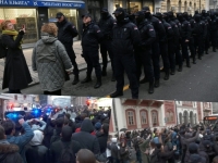 BURNO ISPRED ZGRADE REKTORATA: Zabilježeno više incidenata, policija koristila pendreke