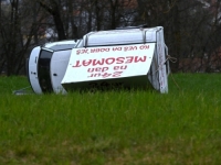 NEVJEROVATNI PRIZORI IZ BH. SUSJEDSTVA: Automobili letili od udara vjetra...