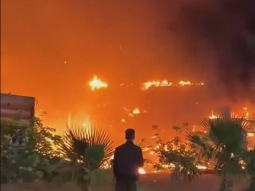 IRAN NAPAO DIMONU, GRAD U KOJEM JE NAJMISTERIOZNIJI IZRAELSKI OBJEKAT: Stižu snimci udara