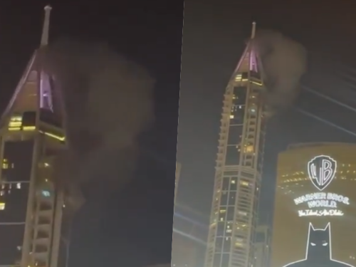 STRAVIČAN SNIMAK IZ DUBAIJA: Dron se zabio u jednu od najvećih atrakcija grada