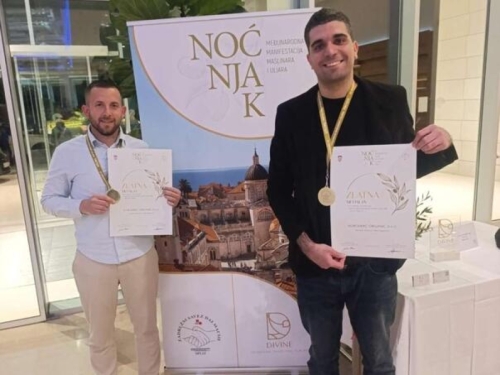 ZNAČAJNO PRIZNANJE: Hercegovačko maslinovo ulje osvojilo dvije zlatne medalje u Dubrovniku