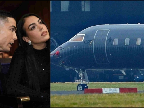 POD OKRILJEM NOĆI: Ronaldo i Georgina pobjegli privatnim avionom iz pakla rata... (FOTO)
