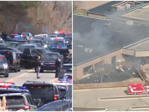 KRVAVI PIR U SAD-u: Napadač se kamionom zabio u sinagogu i počeo pucati (FOTO)