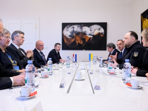 HRVATSKA ČVRSTO UZ UKRAJINU: Plenković obećao nastavak pomoći, sastao se sa Stefančukom