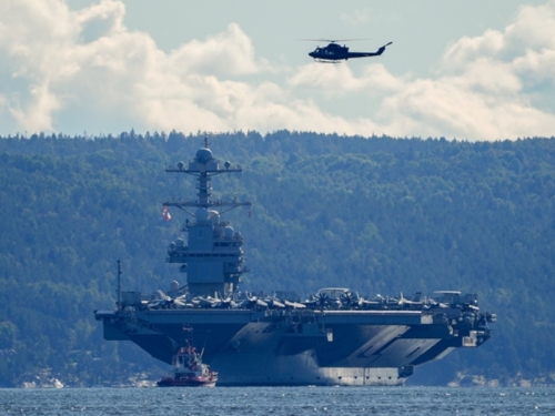 VATRA NA MOĆNOM NOSAČU AVIONA: Izbio požar na USS Gerald R. Ford, ima povrijeđenih