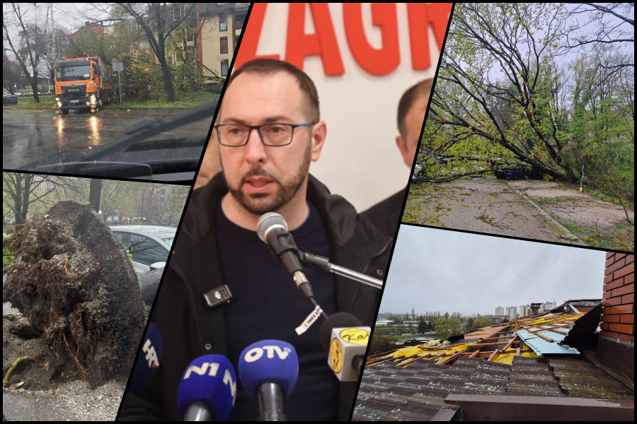 TOMAŠEVIĆ SE OBRATIO GRAĐANIMA ZAGREBA: Jedna osoba je teže povrijeđena, oko 110 učenika zapelo na Sljemenu