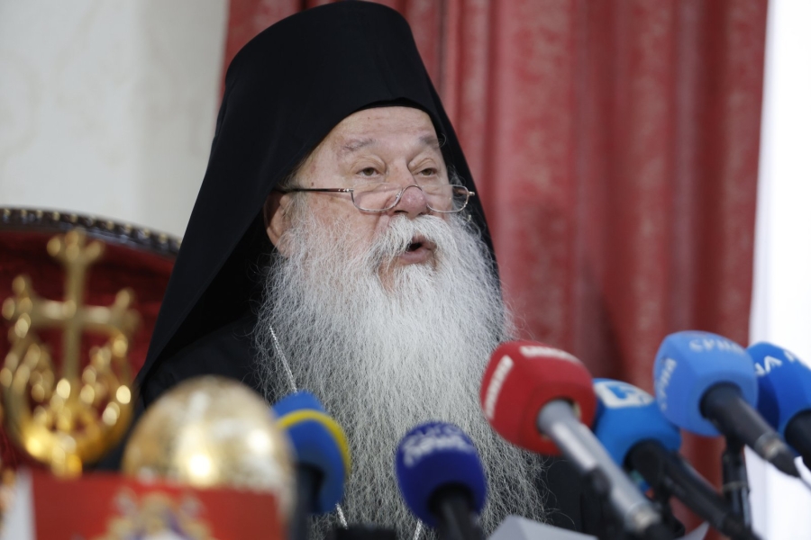 VASKRŠNJA PORUKA MITROPOLITA HRIZOSTOMA: 'Proklet je svaki koji zloupotrijebi božiji dar upravljanja i vladanja nad ljudima i narodima'