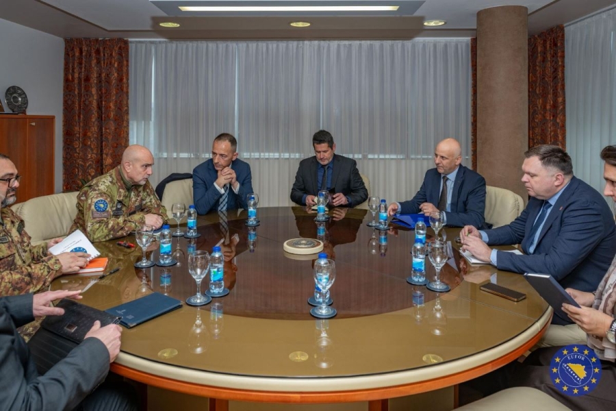 KOMANDANT EUFOR-a BORAVIO U BANJALUCI: Potvrđena podrška stabilnom okruženju u BiH