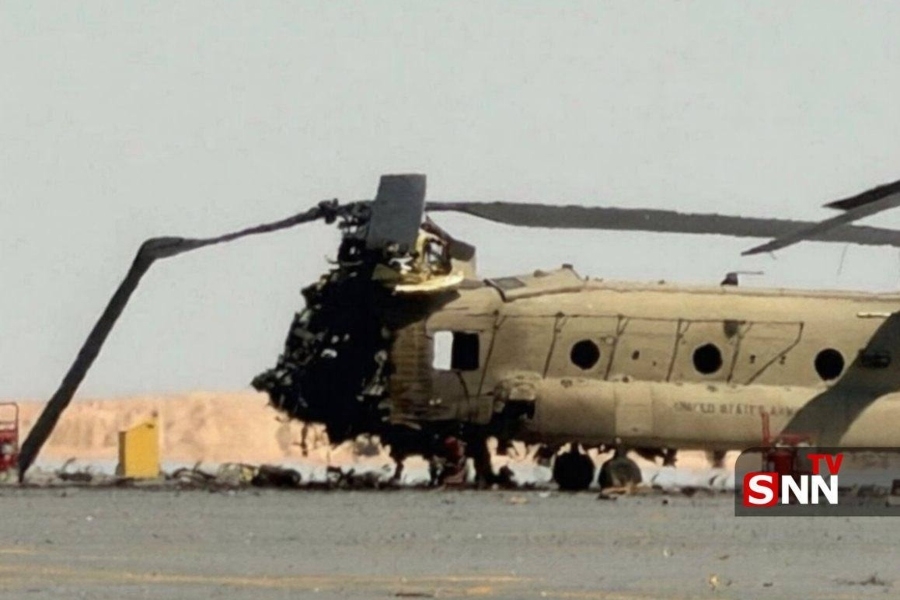 IRAN OBJAVIO SLIKE UNIŠTENOG AMERIČKOG HELIKOPTERA: Snažno napadnuta baza u Kuvajtu, razmjere štete još se procjenjuju
