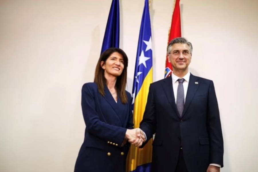 DELEGACIJA IZ HRVATSKE U MOSTARU: Plenković razgovarao sa Darijanom Filipović