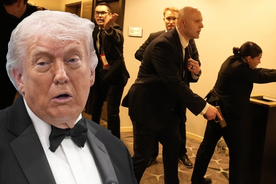 'PEDOFIL, SILOVATELJ I IZDAJNIK KALJA MOJE RUKE SVOJIM ZLOČINIMA': Napadač s Trumpove večere otkrio ko su mu METE - Odjeknuli PUCNJI, Donald pao na pod