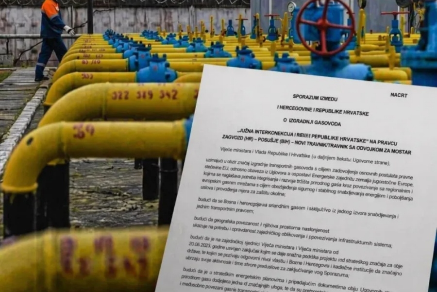 OKVIR SARADNJE DVIJE DRŽAVE: Pročitajte tekst sporazuma koji bi BiH i Hrvatska trebale potpisati o realizaciji Južne gasne interkonekcije