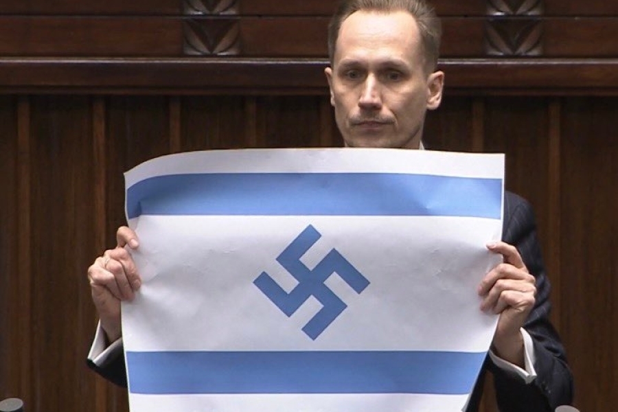 AMBASADA IZRAELA OSUDILA KONRADA BERKOWICZA U POLJSKOM PARLAMENTU: On im odgovorio - 'Spalili ste nevinu djecu fosforom u Gazi, u tome se ne razlikujete od Trećeg rajha'