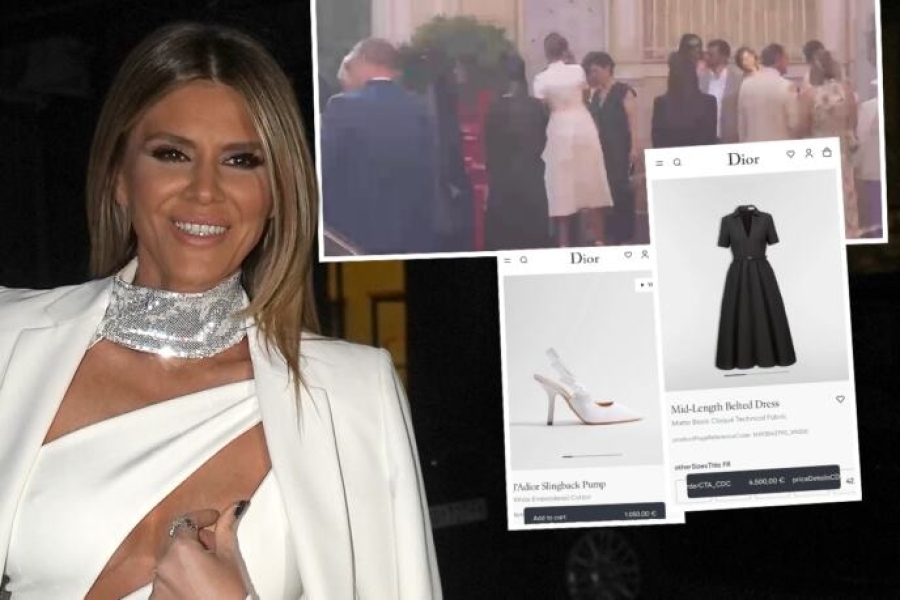 BIVŠA HARISOVA ŽENA SE UDALA U 'DIOR' HALJINI I SANDALAMA: Mlada na sebi ponijela čak 10.000 eura, a ovaj DETALJ niko nije primjetio (FOTO)