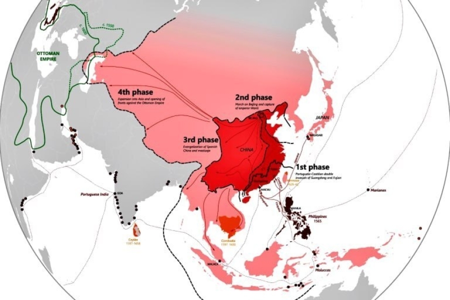 ŠPANSKA ARMADA NA FILIPINIMA ČEKALA NAREĐENJE ZA NAPAD: Ovako je trebao izgledati udar na PEKING i marš preko Azije