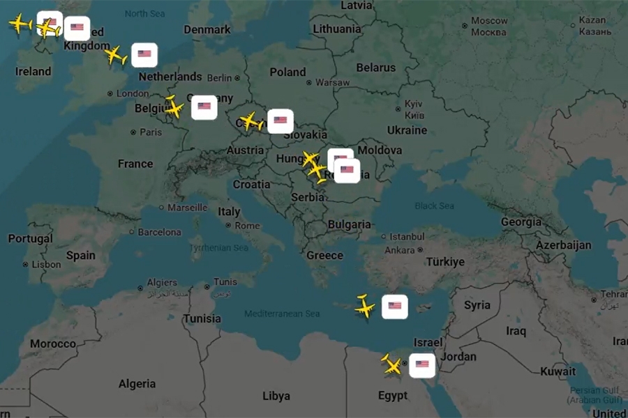 ČEKA SE ZELENO SVJETLO: Pogledajte šta se događa na nebu iznad američkih baza...