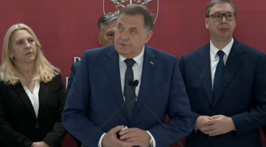 POTPUNO IGNORISAN: Karan nije imao pravo da se obrati medijima u Beogradu, umjesto njega govorio Dodik?!