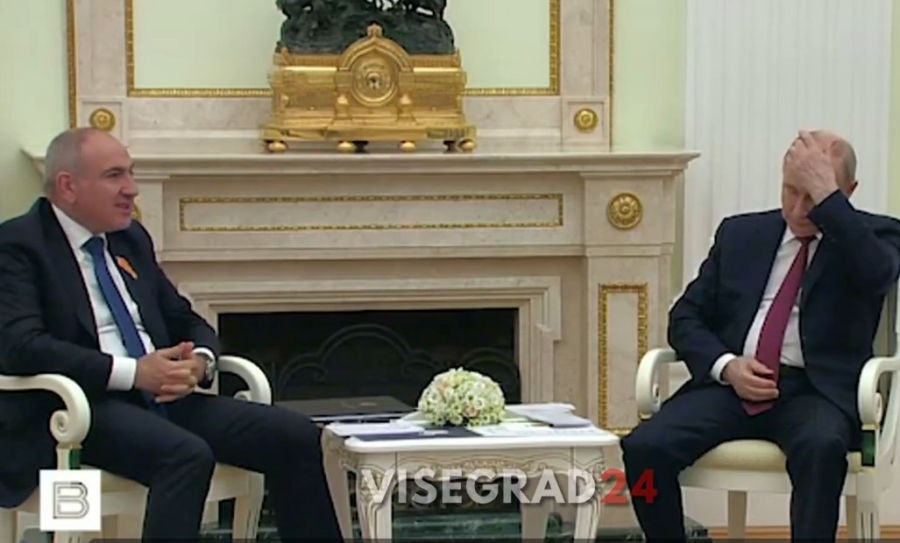 NEUGODNA SITUACIJA: Premijer Armenije 'očitao lekciju' Putinu (VIDEO)
