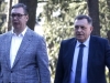 MILORAD DODIK PORUČIO IZ DONJE GRADINE: 'Svako ko miriše na ustašu, moj je krvnik!', pridružio mu se i Vučić - 'Neće više biti traktora ni genocida'