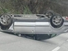 SAOBRAĆAJNA NEZGODA NA MAGISTRALNOM PUTU: Automobil završio na krovu
