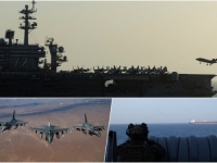 NAPETO NA BLISKOM ISTOKU: Američka vojska provodi operacije blokade, stižu snimke s mora i iz zraka...